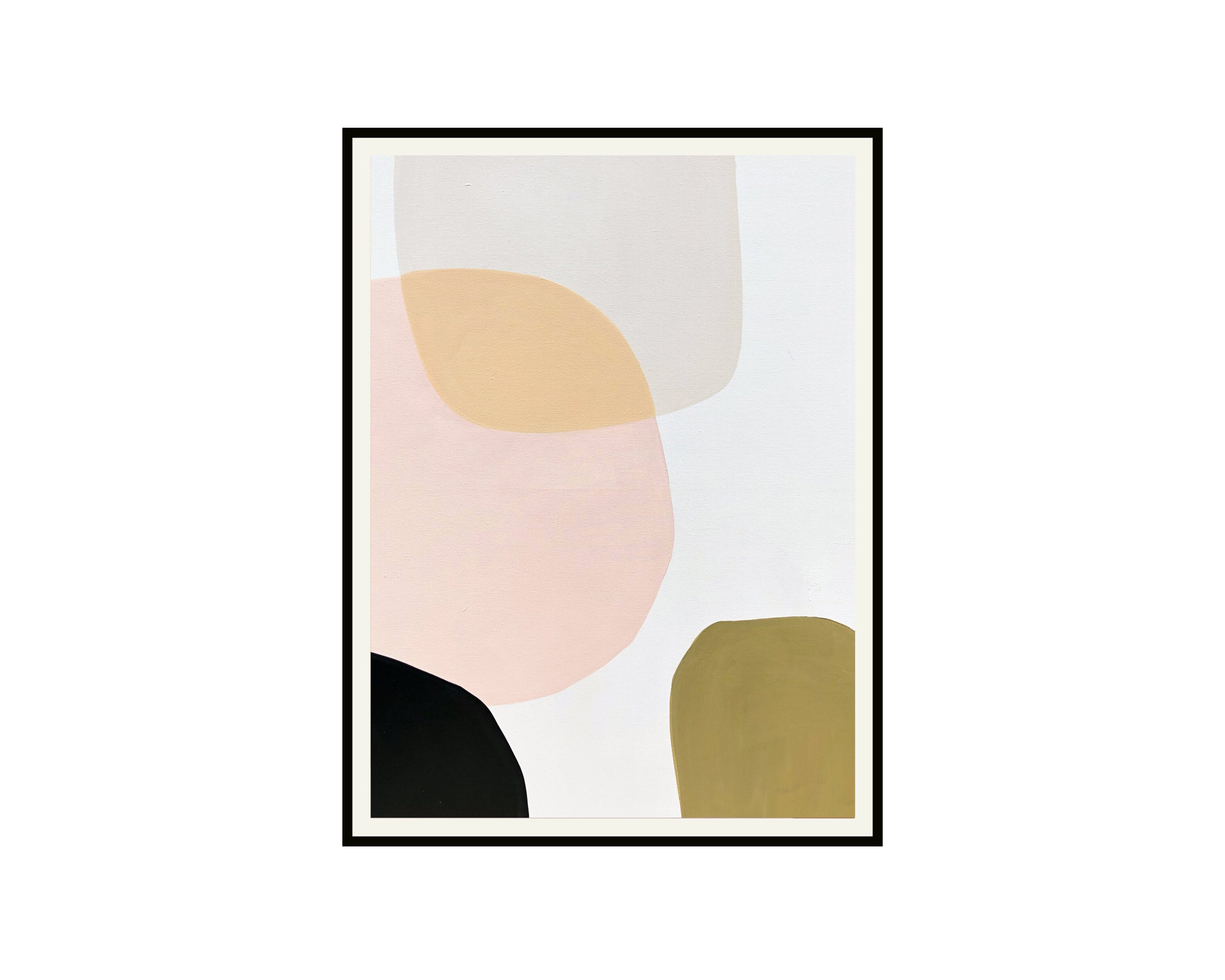 Liang & Eimil Pastel Composition I Oil Painting on Canvas