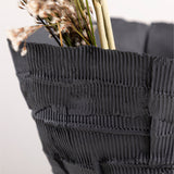 Dione Vase - Black Ceramic