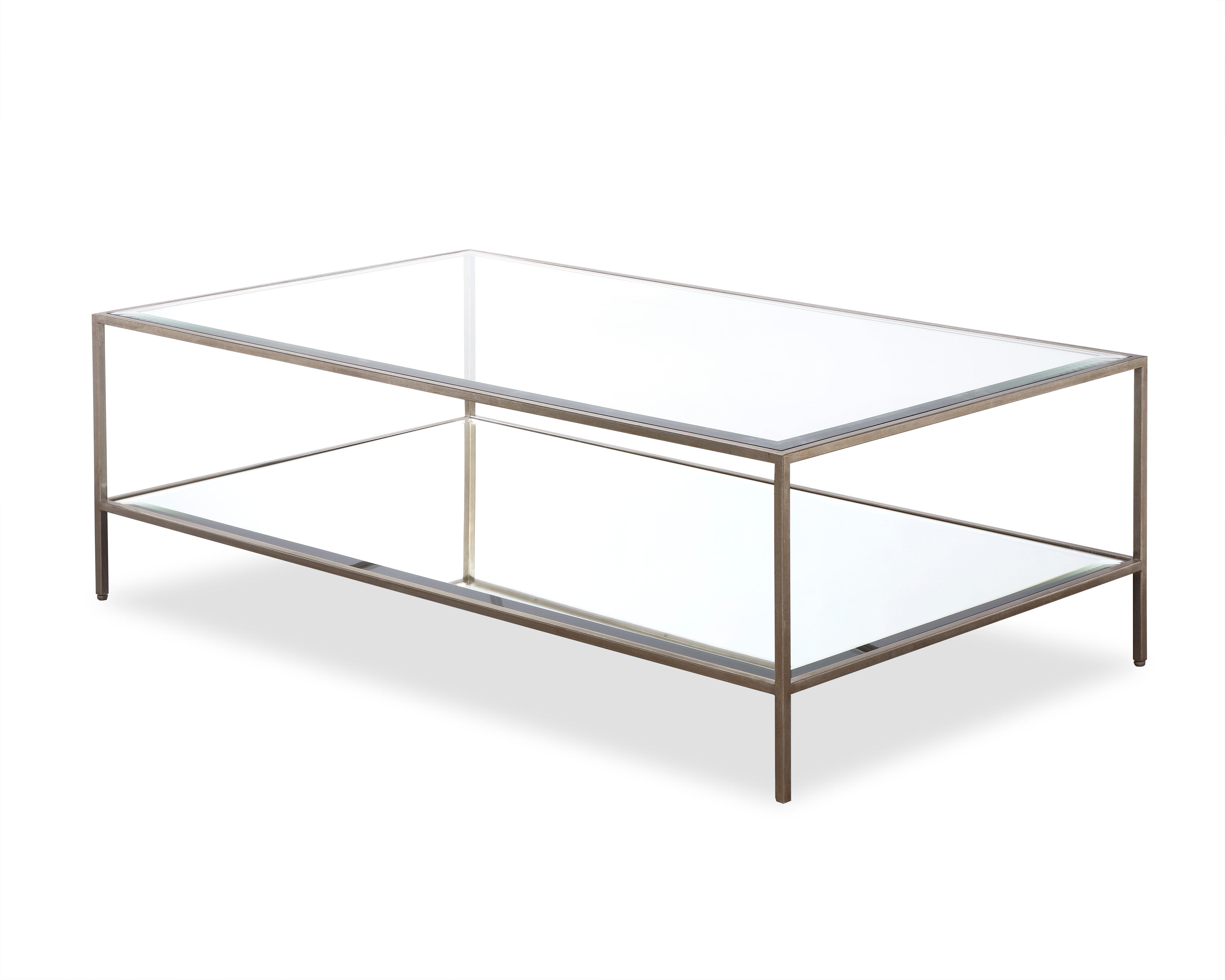 Liang & Eimil Oliver Antiqued Silver Coffee Table