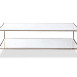 Oliver Coffee Table  -  Antique Silver
