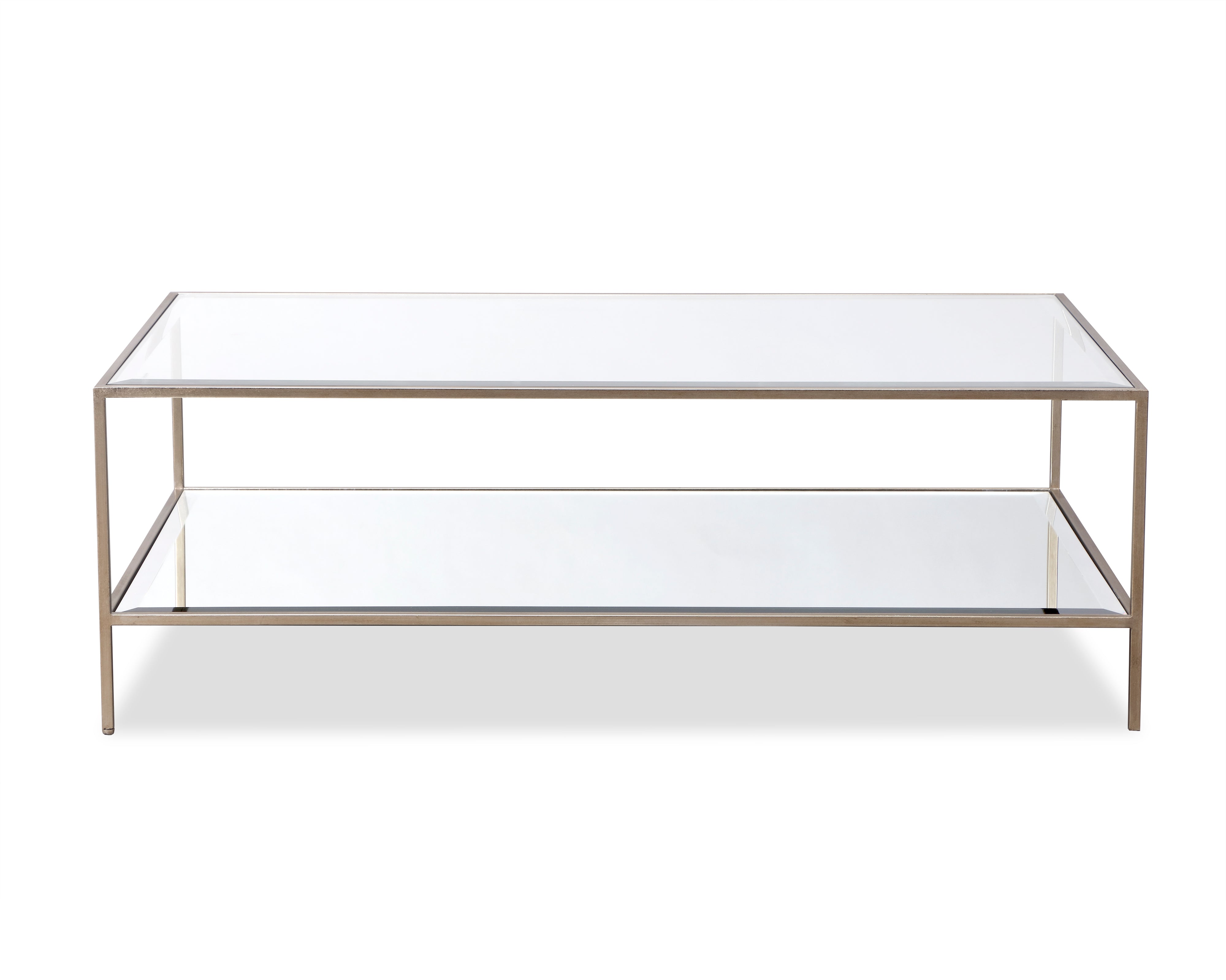 Oliver Coffee Table  -  Antique Silver
