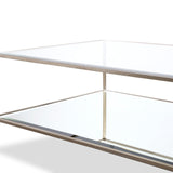 Oliver Coffee Table  -  Antique Silver