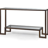 Ming Console Table  -  Bronze