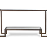 Ming Console Table  -  Bronze