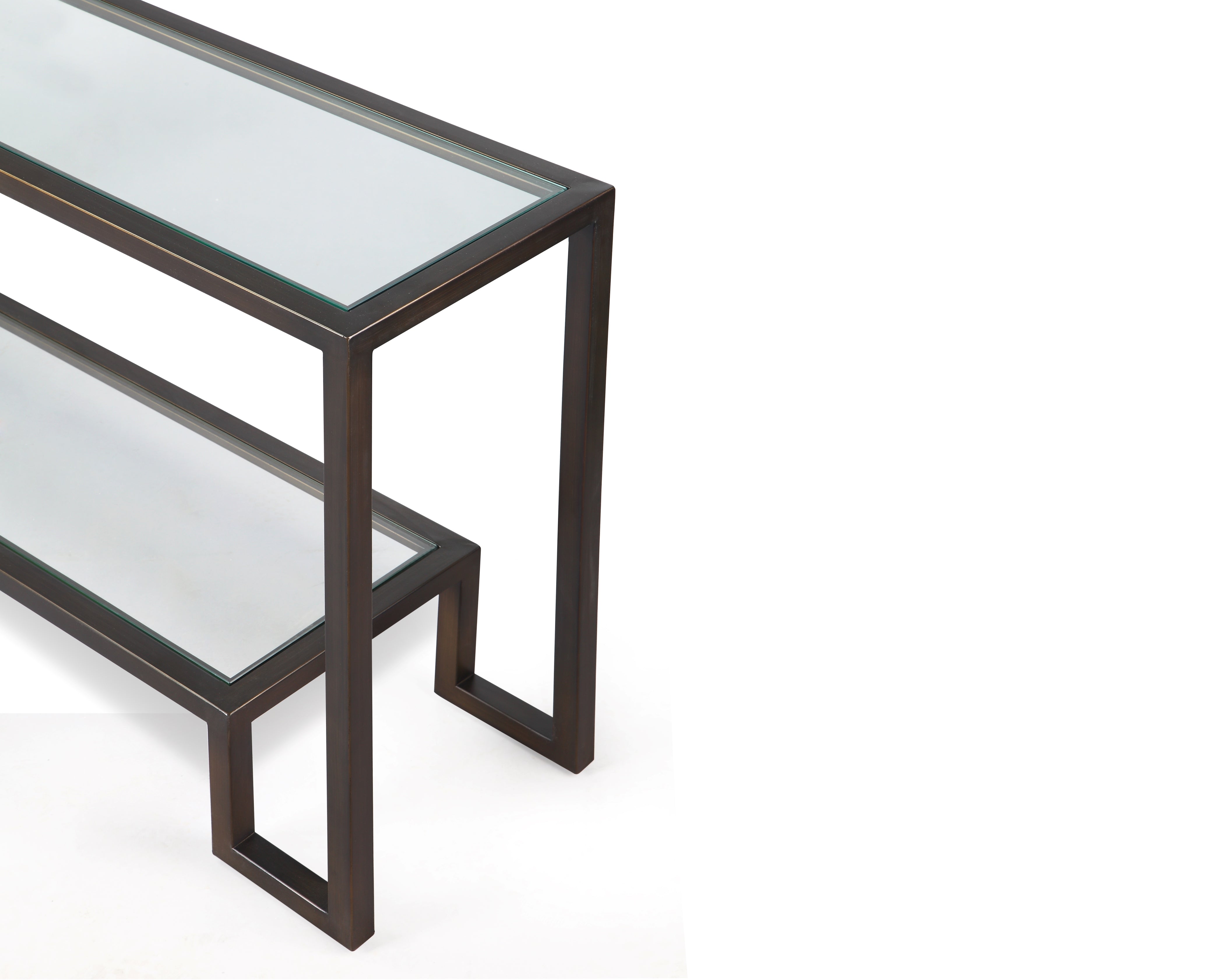 Ming Console Table  -  Bronze