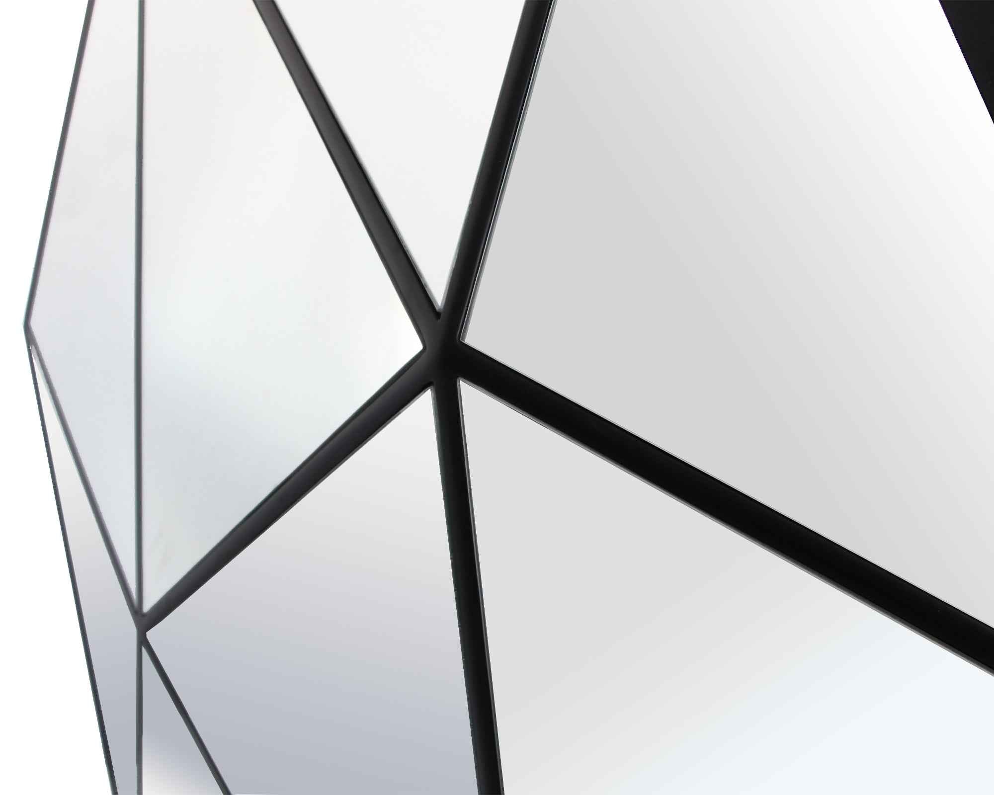 Caos Mirror - Silver/Black