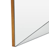 Kassandra Mirror - Brass Edge