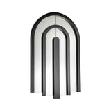 Cobra Mirror - Matt Black Wood