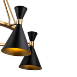 Kensington Pendant Lamp  -  Black Antique Blass