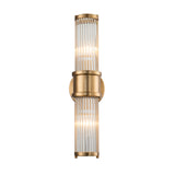Preston Wall Light - Antique Brass Finish, Glass