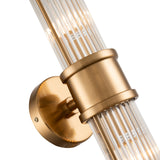 Preston Wall Light - Antique Brass Finish, Glass