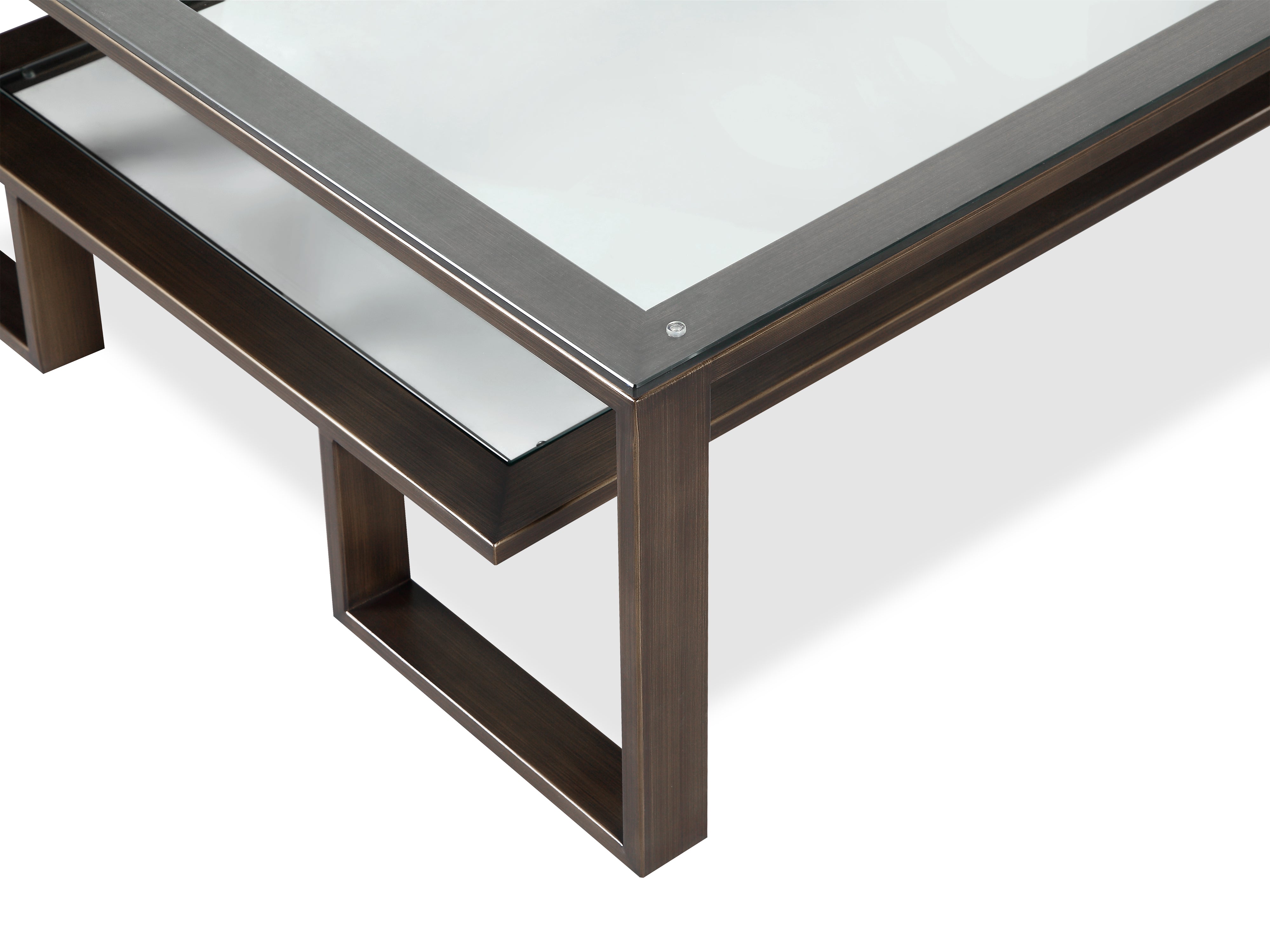 Mayfair Coffee Table  -  Antique Bronze