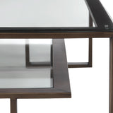 Mayfair Coffee Table  -  Antique Bronze