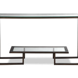 Mayfair Console Table  -  Hairline Antique Bronze