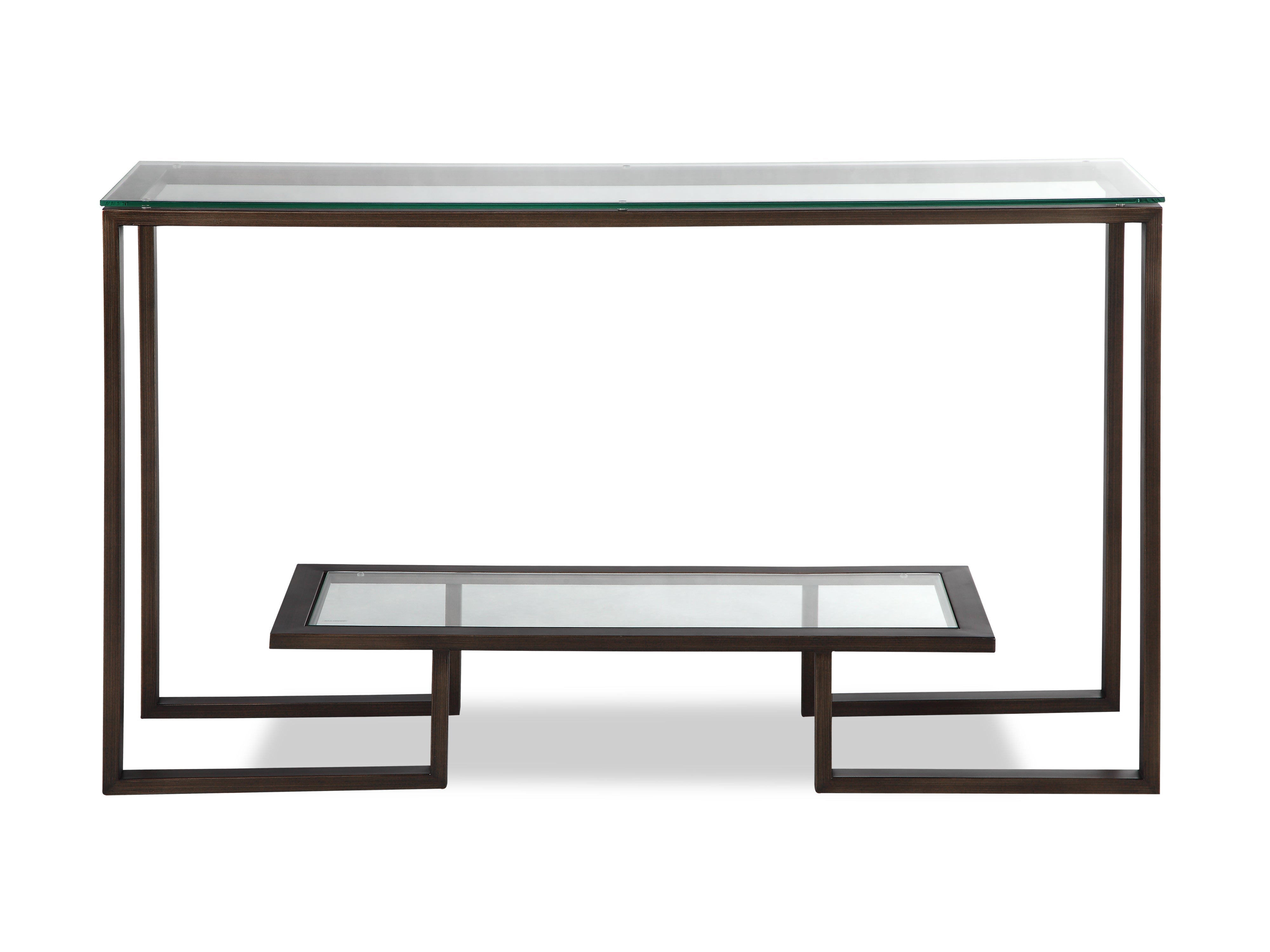 Mayfair Console Table  -  Hairline Antique Bronze