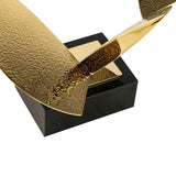 Agar Sculpture- Polished Brass