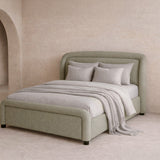Liang & Eimil Calais King-Sized Bed – Colmer Silver Grain