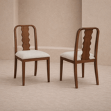 Liang & Eimil Diane Dining Chair – Capella Sand – Set of 2