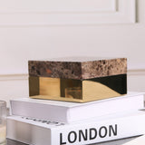 Liang & Eimil Lina Storage Box – Coffee and Gold