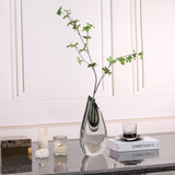 Liang & Eimil Fyre Glass Vase – Grey