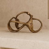 Liang & Eimil Aion Sculpture – Golden Bronze