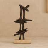 Liang & Eimil Janua Sculpture – Dark Bronze/Marble