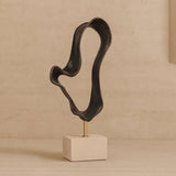 Liang & Eimil Ondra Sculpture – Dark Bronze/Marble