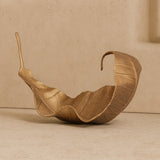 Liang & Eimil Dryas Sculpture – Golden Bronze Alloy