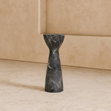 Liang & Eimil Akali Side Table – Marquina Black Marble Effect – Small
