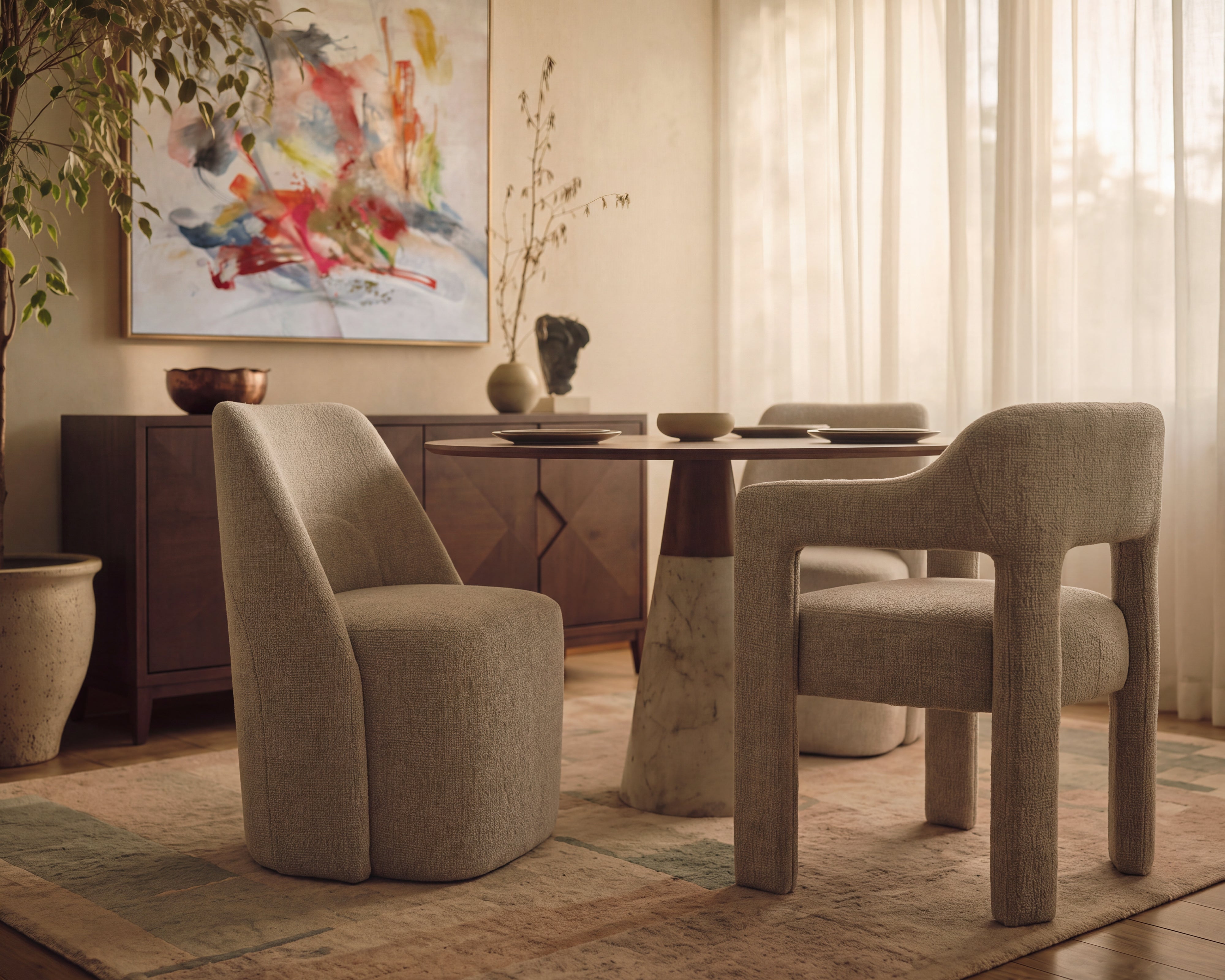 Liang & Eimil Gloria Dining Chair - Nordic Sand