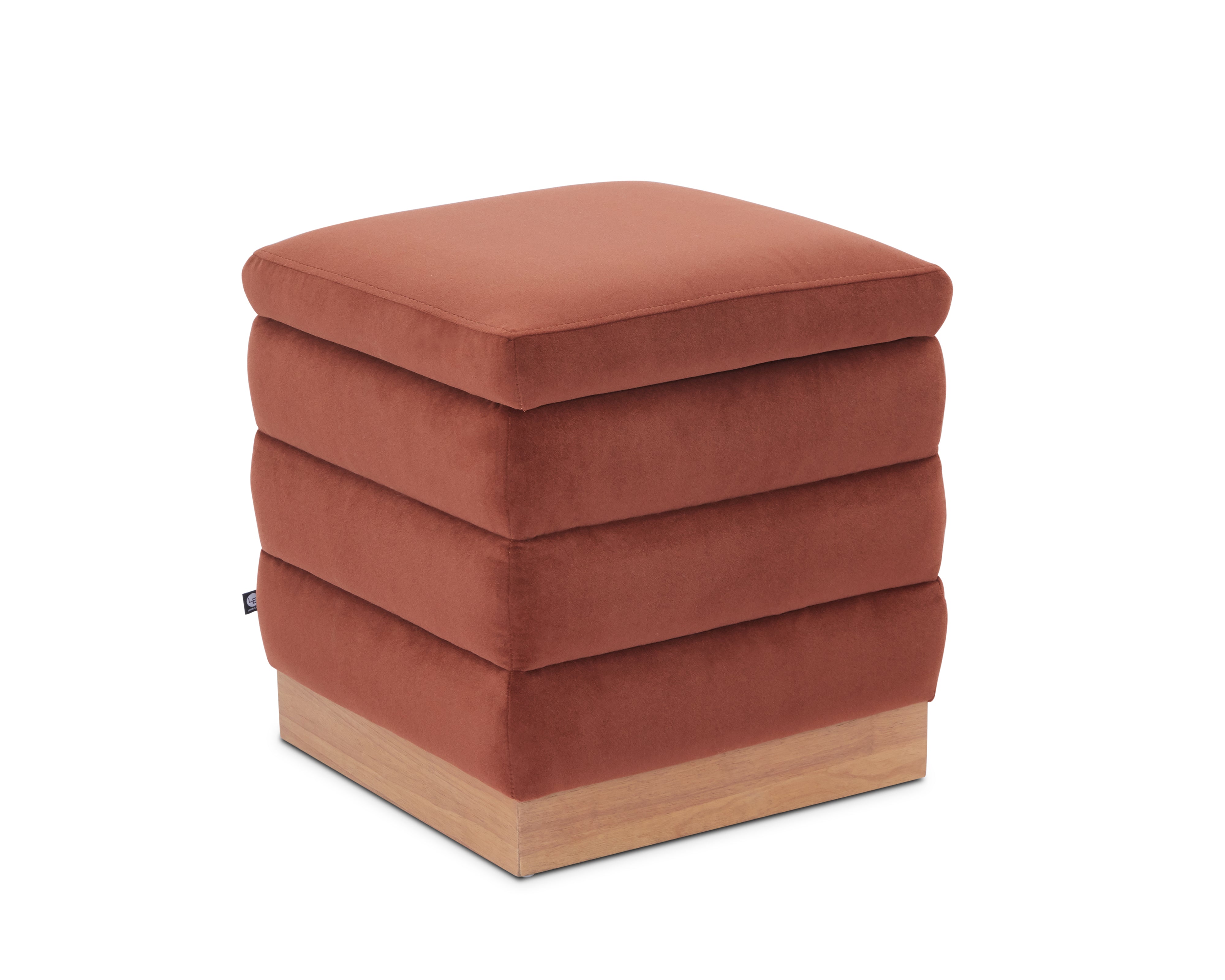 Liang & Eimil Seren Storage Ottoman - Kent Chocolate