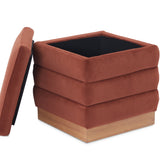 Liang & Eimil Seren Storage Ottoman - Kent Chocolate