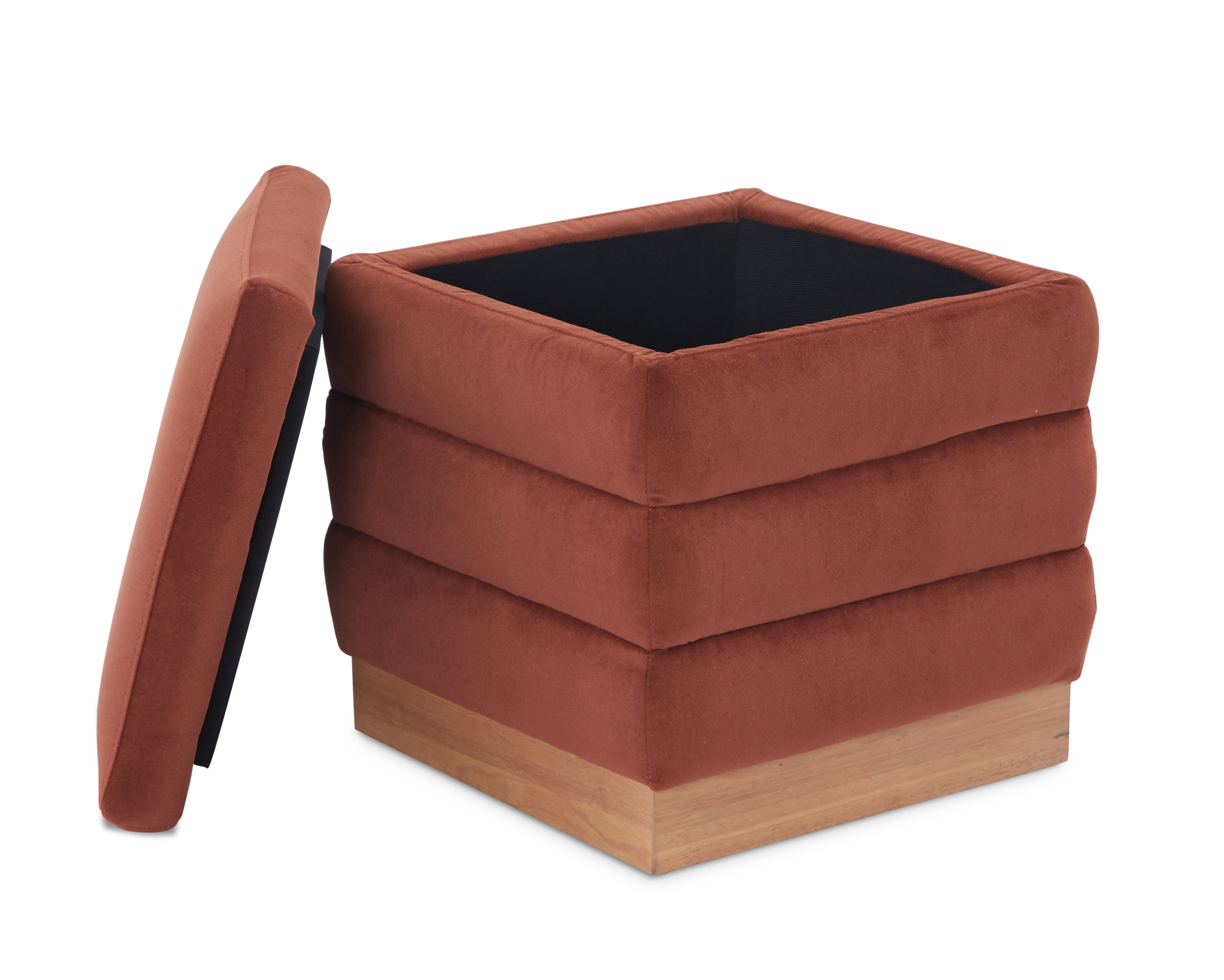 Liang & Eimil Seren Storage Ottoman - Kent Chocolate
