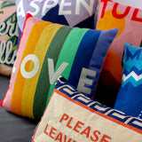 LOVE Needlepoint Cushion