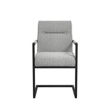 LPD Home Cleaver Dining Chair with Arms – Smoked Pearl – Set of 2