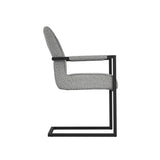 LPD Home Cleaver Dining Chair with Arms – Smoked Pearl – Set of 2