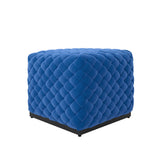 LPD Home Colline Small Pouffe – Cobalt