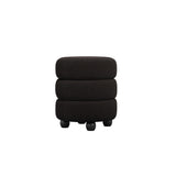 LPD Home Emi Stool – Black Boucle