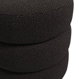LPD Home Emi Stool – Black Boucle