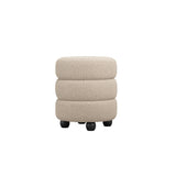 LPD Home Emi Stool – Buff Boucle