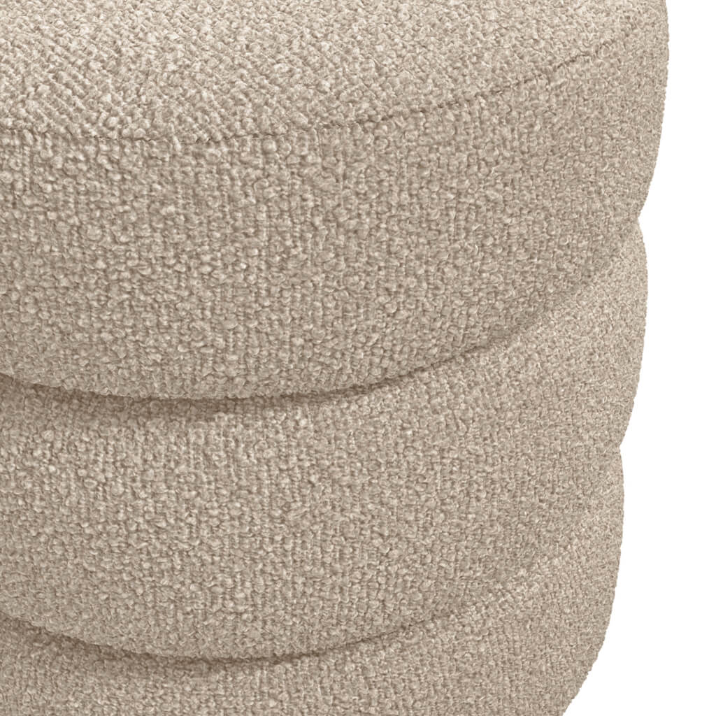 LPD Home Emi Stool – Buff Boucle