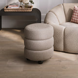 LPD Home Emi Stool – Buff Boucle