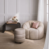 LPD Home Emi Stool – Buff Boucle