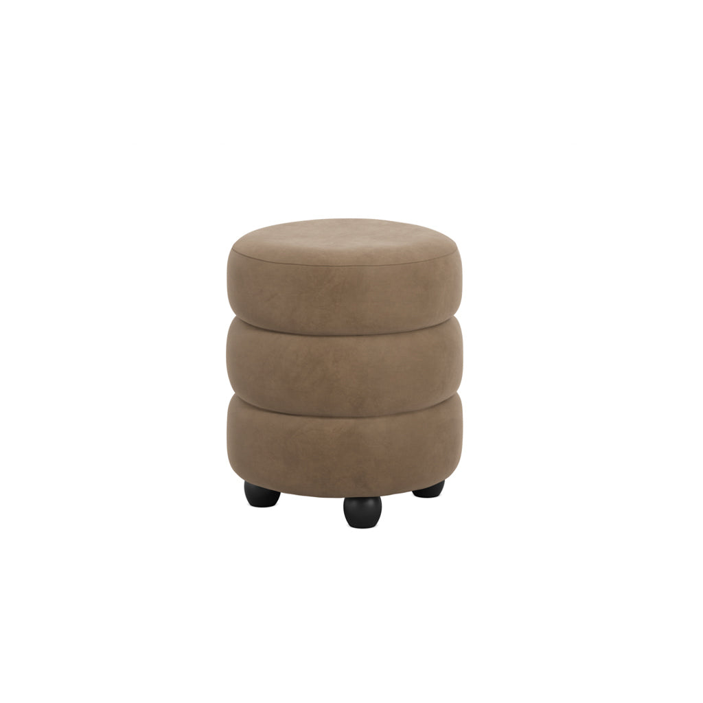 LPD Home Emi Stool – Mole Velvet