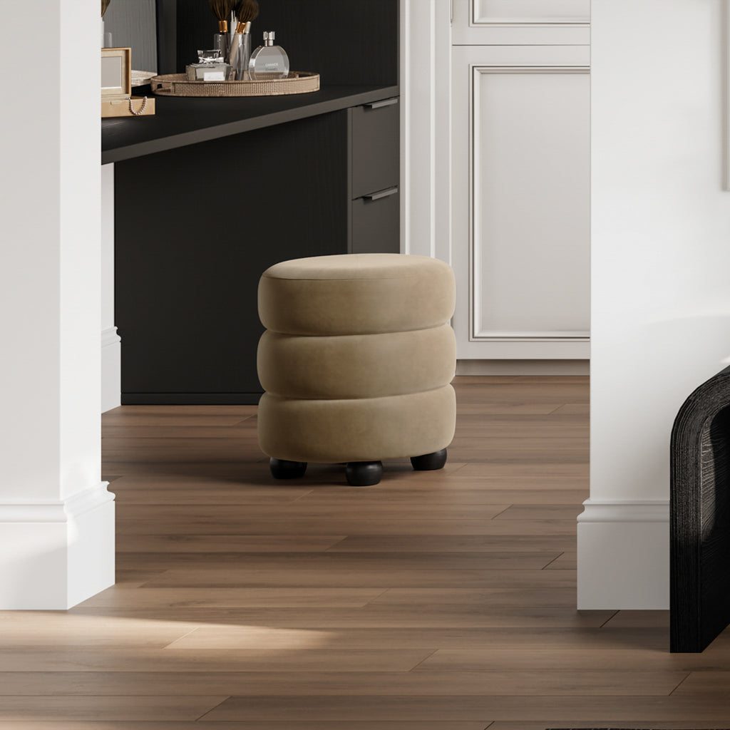 LPD Home Emi Stool – Mole Velvet