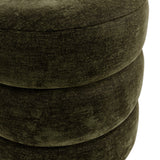 LPD Home Emi Stool – Olive Chenille