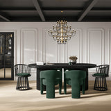 LPD Home Lina Dining Chair – Forest Green