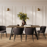 LPD Home Louie Dining Table – Coffee