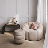 LPD Home Nao Swivel Chair – Buff