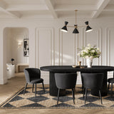 LPD Home Nova Dining Chair – Black – Set of 2